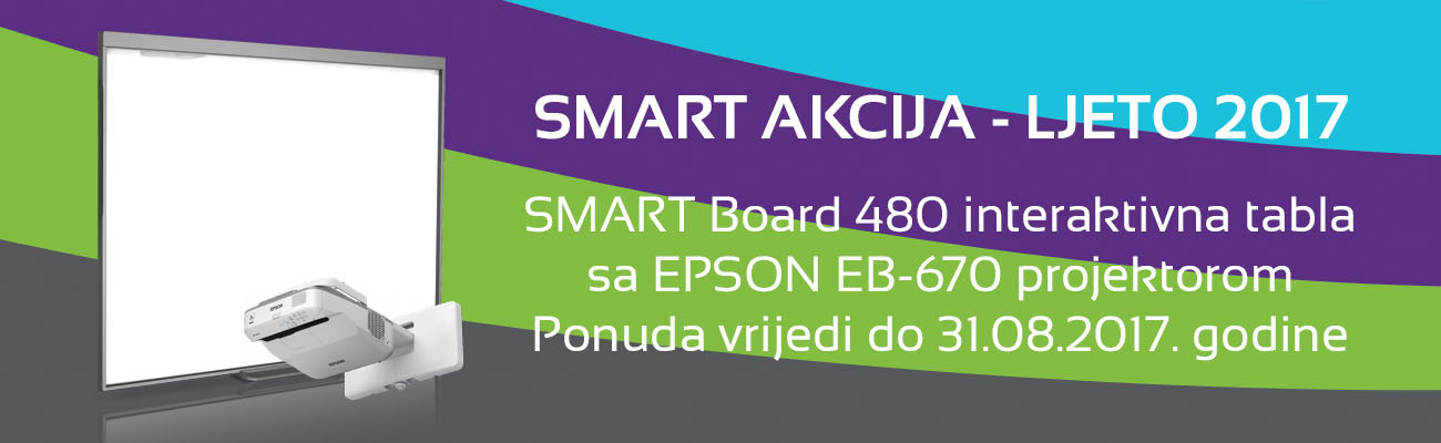 SMART Board™ SB480 u ljetnjoj akcijskoj ponudi