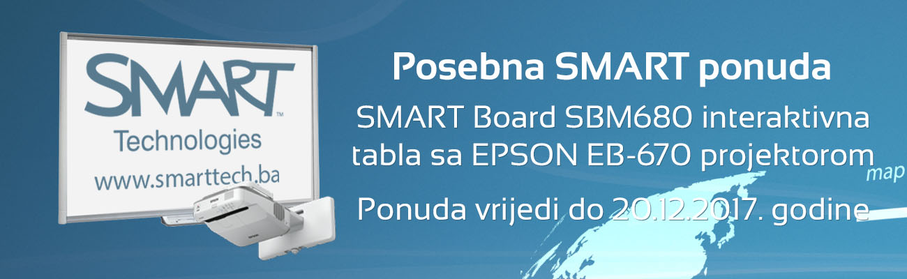 SMART Board™ SBM680 interaktivna tabla u posebnoj ponudi
