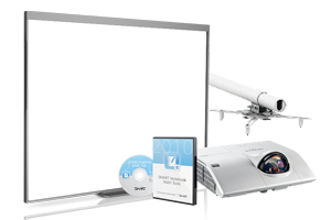 SMART Board® SB480 & projektor Hitachi CP-DW25WN